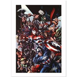  Avengers Assemble #1  Limited Edition Giclee on Canvas by Mike McKone and Marvel Comics. Numbered a