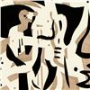 Image 2 : Neal Doty (1941-2016), "Returned Tricks" is an Acrylic Painting, Hand Signed with Certificate of Aut