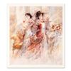 Image 1 : Gary Benfield, "La Promenade II" Limited Edition Seriolithograph with Gold Leaf, Numbered and Hand S