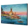 Image 1 : "Tipi Territory" Limited Edition Giclee on Canvas by Martin Katon, Numbered and Hand Signed with Cer