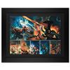 Image 1 : "Secret War #4" Limited Edition Giclee on Canvas by Gabriele Dell'Otto and Marvel Comics. Numbered O