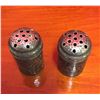 Image 2 : Pair of Small Sterling Silver Salt and Pepper Shakers