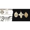 Image 1 : 3 Very old Religous Medallions From Italy.