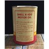 Image 2 : One Quart Vintage Shell Motor Oil Tin