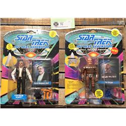 Star Trek The Next Generation Action Figures. Sealed in Boxes