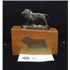 Image 1 : 1960’s Lion’s Club Paperweight Presentation Piece