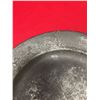 Image 2 : 18th Century Pewter Plate Circa 1770-80 England                                                     