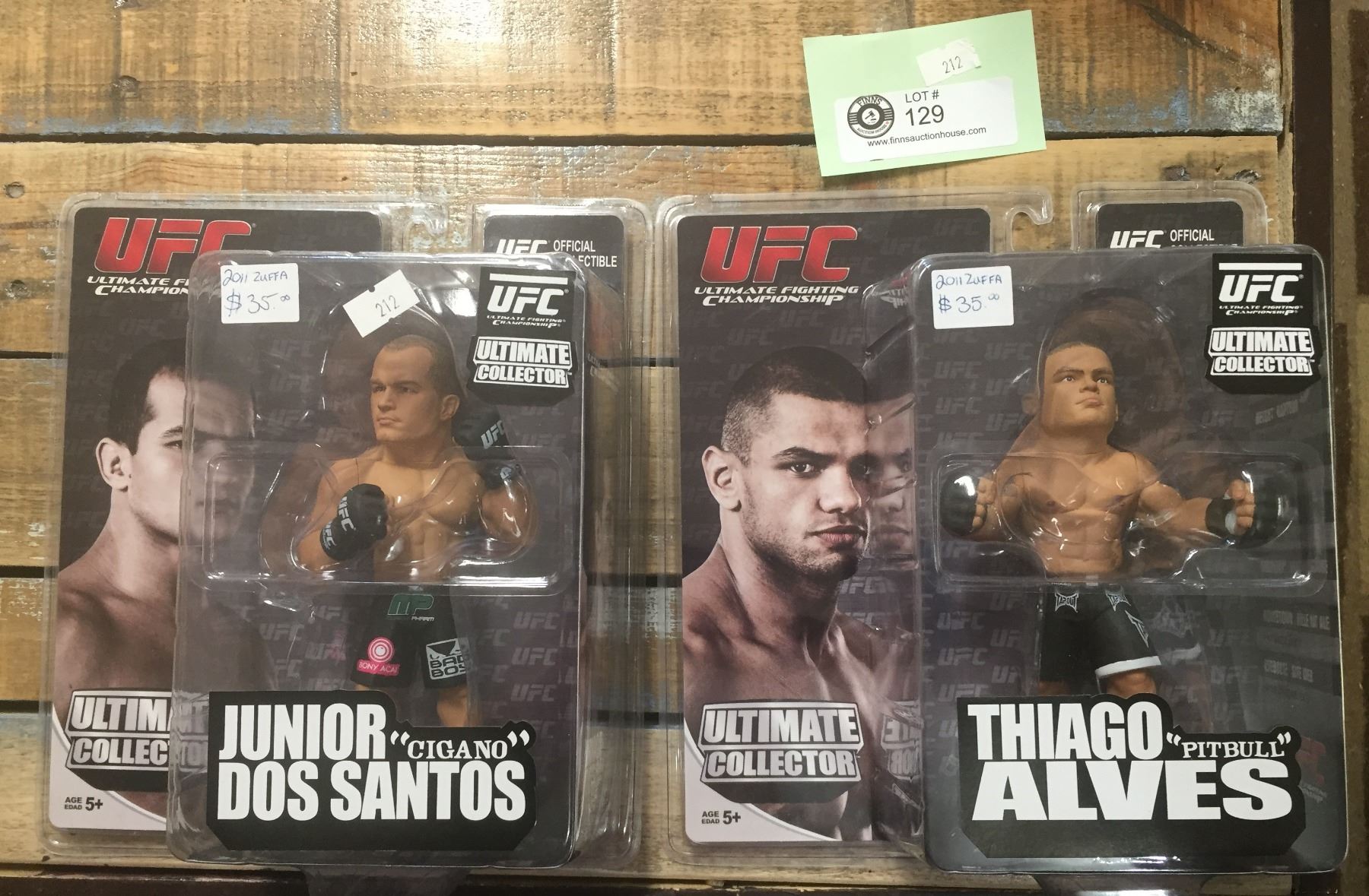 Ufc Ultimate Collection UFC Ultimate Collector Action Figures Both Unopened
