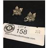 Image 1 : Vintage Sterling Silver Earrings