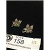 Image 2 : Vintage Sterling Silver Earrings