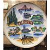 Image 3 : 2 USA Souvenir Plates 1960’s From California +Hollywood