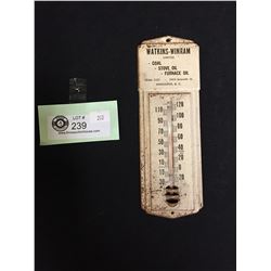 1900’s Vancouver Thermometer with Advertising