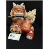 Image 2 : Decorative Red Asian Dragon Plus Made in England Asian Teapot