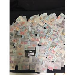 100 Glassine Envelopes of Old World Stamps