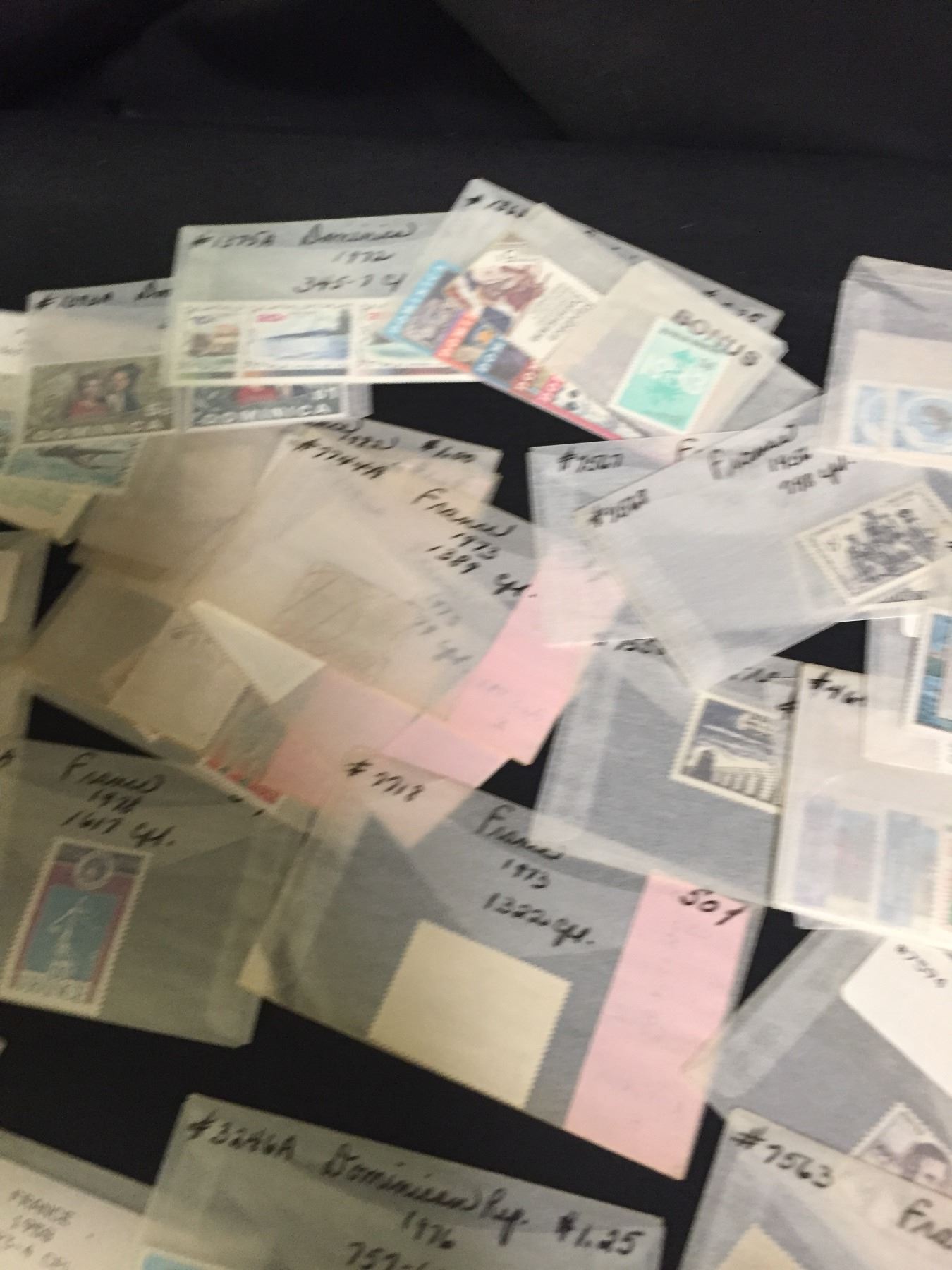 Stamp Collecting Supplies : Glassine Envelopes and Storage Stamp Collecting Supplies : Glassine Envelopes and Storage