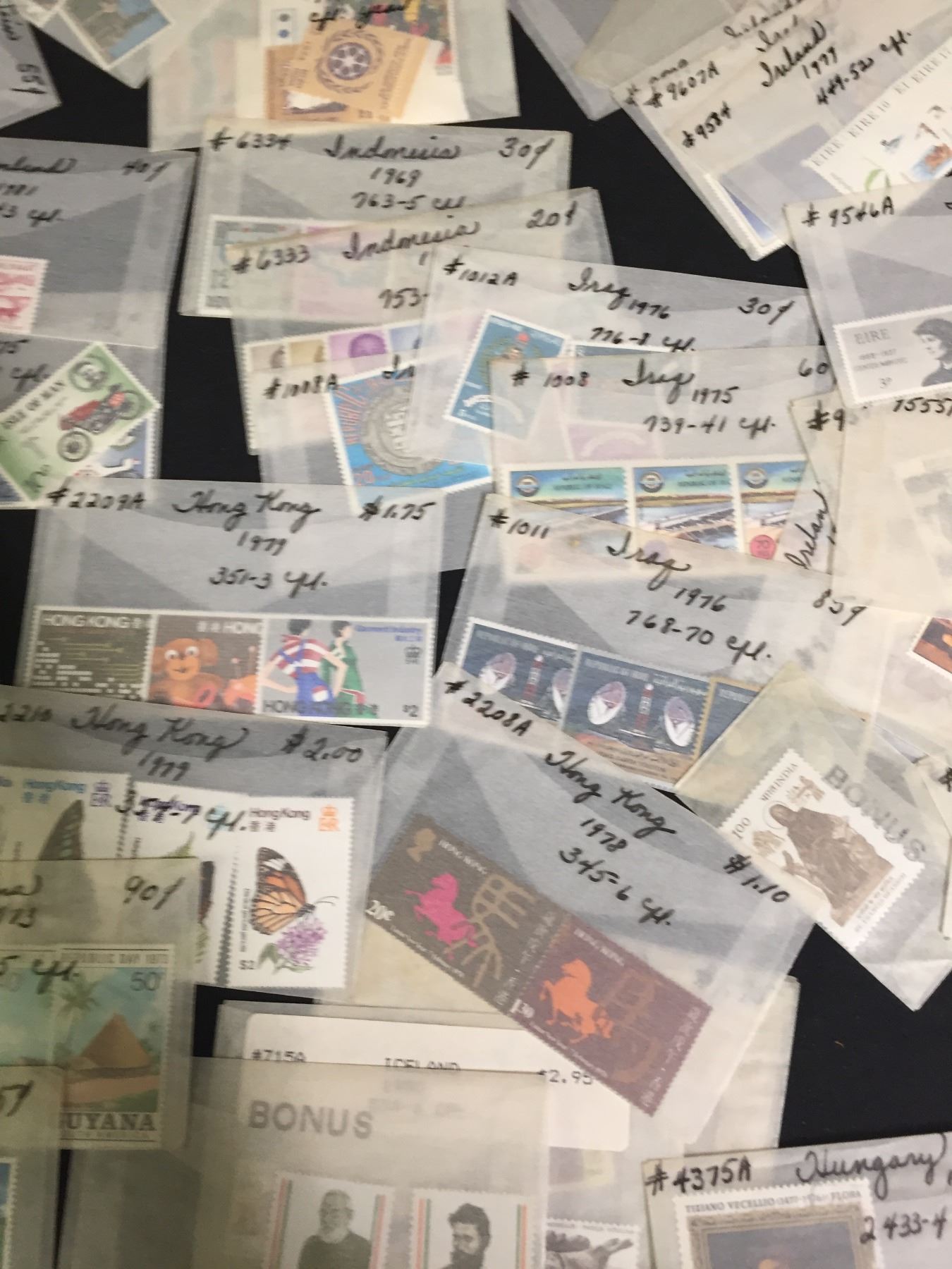 thumbnail image 2 of 100 Used Stamps In Glassine Envelopes – Mixed Countries – Personal Collection Lot 2 of 4