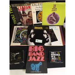 18 Jazz LP’sRecords Big Band Book, 2 Boxed CD sets