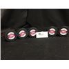 Image 1 : 5 Official  Licenced Pucks by The NHL Les Montreal Canadiens