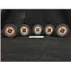 Image 2 : 5 Official  Licenced Pucks by The NHL Les Montreal Canadiens