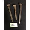 Image 1 : 3 Vintage Railroad Spikes