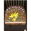 Image 8 : Signed Hand Painted Folk Art Wooden Chair