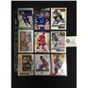 Image 1 : 9 Different Signed NHL Trading Cards Upper Deck