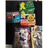 Image 2 : Red Basket of Assorted NHL Hockey, Basketball Cards, Box Sets, Loose Autographed Unopened