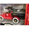 Image 3 : Texaco 1/24 Die Cast 1918 Ford Gas Truck Piggy Bank New In Box