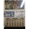 Image 2 : Tiger Tea Calendar 1909 Plus Vintage Tiger Tea Silver Plated Advertising Tray