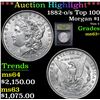 Image 1 : ***Auction Highlight*** 1882-o/s Top 100 Vam 4 . Morgan Dollar $1 Graded Select+ Unc By USCG (fc)
