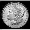 Image 2 : ***Auction Highlight*** 1891-p Much Better Date . Morgan Dollar $1 Graded Choice Unc By USCG (fc)