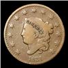 Image 2 : 1831 Medium Letters . Coronet Head Large Cent 1c Grades f+