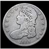 Image 2 : 1834 Small Date, Small Letters . Capped Bust Half Dollar 50c Grades vf++