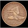 Image 2 : 1857 2 Year Type Coin . Flying Eagle Cent 1c Grades vf details