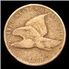 Image 2 : 1858 SL 2 Year Type Coin . Flying Eagle Cent 1c Grades vf+