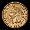 Image 2 : 1863 . . Indian Cent 1c Grades Select+ Unc