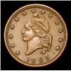Image 2 : 1863 Army & Navy Liberty Cap Rev Very Near Unc Civil War Token 1c Grades Choice AU/BU Slider