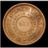Image 3 : 1863 Shoot Him on the Spot Dix The Flag Of Our Union . Civil War Token 1c Grades Select Unc BN