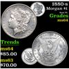 1880-s Semi PL . Morgan Dollar $1 Grades Choice Unc