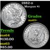 Image 1 : 1882-o . . Morgan Dollar $1 Grades Select+ Unc