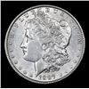 Image 2 : 1887-o Hit List 40 Vam 30A; R-6 I-4 Ultra Rare 'TY' On Rev Morgan Dollar $1 Grades Select Unc