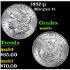 Image 1 : 1887-p . . Morgan Dollar $1 Grades Select+ Unc