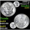Image 1 : 1890-p . . Morgan Dollar $1 Grades Choice Unc