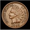 Image 2 : 1907 . . Indian Cent 1c Grades Choice AU