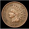 Image 2 : 1907 . . Indian Cent 1c Grades Select AU