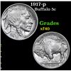 Image 1 : 1917-p . . Buffalo Nickel 5c Grades xf