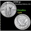 Image 1 : 1926-p . . Standing Liberty Quarter 25c Grades vg+