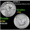 Image 1 : 1930-s . . Standing Liberty Quarter 25c Grades vf++