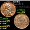 Image 1 : 1932-p Lots of Red Peeking Thru . Lincoln Cent 1c Grades Choice Unc BN