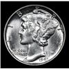 Image 2 : 1943-d . . Mercury Dime 10c Grades GEM+ FSB